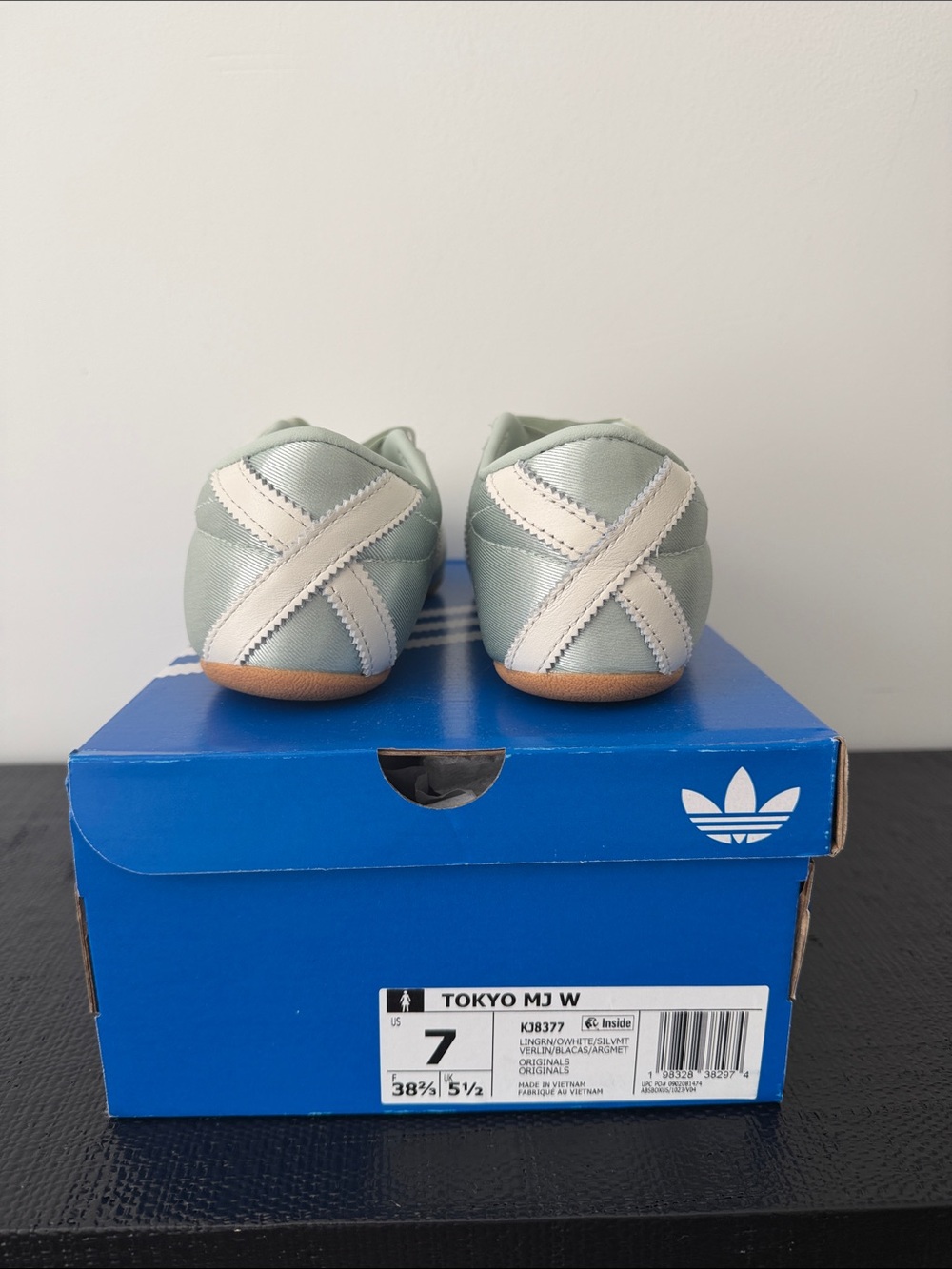 Adidas Tokyo Mint Green & White Sneakers - Picture 2 of 6